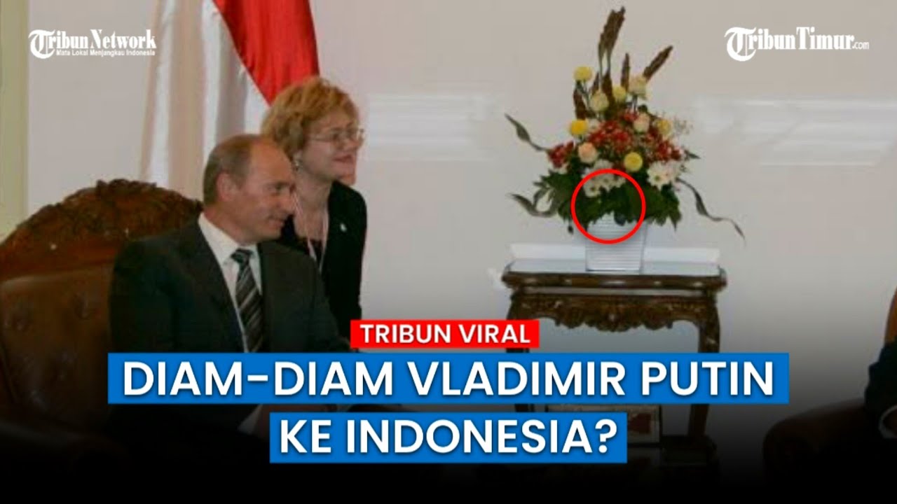 Putin Injakkan Kaki di Indonesia? Dubes Rusia Unggah Foto Duduk di Sofa
