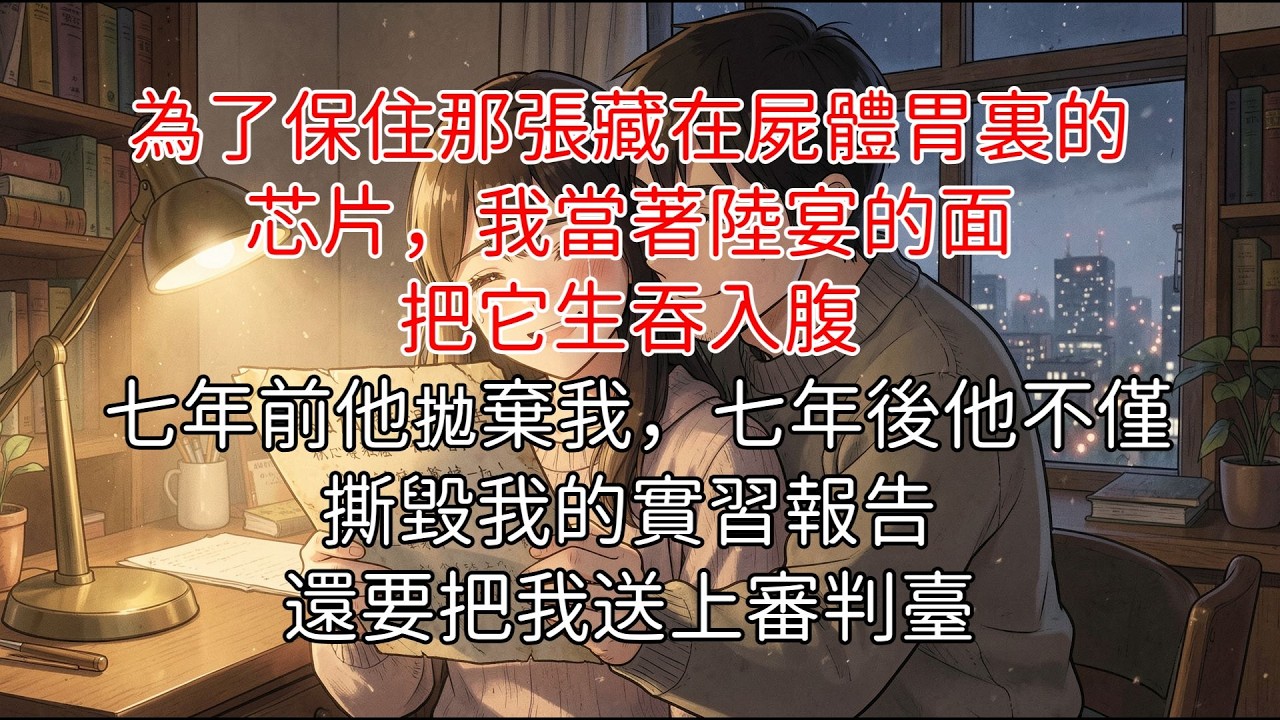 「完結」屍檢報告造假？最高督察長當眾撕衣，只為藏起我的保命符。暴雨夜，停屍房。她滿手鮮血吞下關鍵證物，他面如羅剎下達S級封殺令。#高幹瘋批 #法醫破案 #暗黑守護