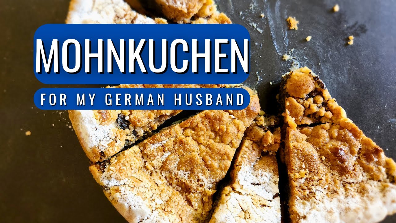 German Poppy Seed Cake aka Mohnkuchen