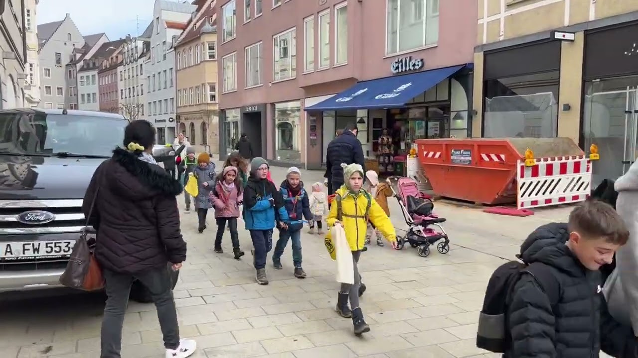 Аугсбург - город кукольных домиков и дворцов. Часть первая