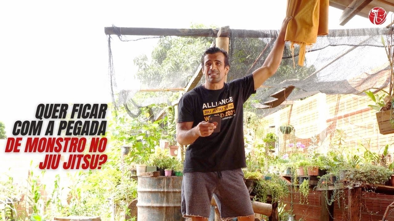 Quer ficar com a pegada de monstro no Jiu Jitsu ? Faça esse treino de pegada | Cobrinha BJJ
