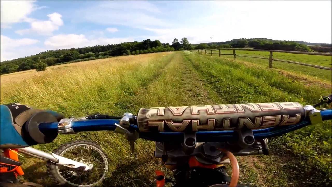ČZ 175/477 Cross &  KTM SX 125 2014  -GoPro-