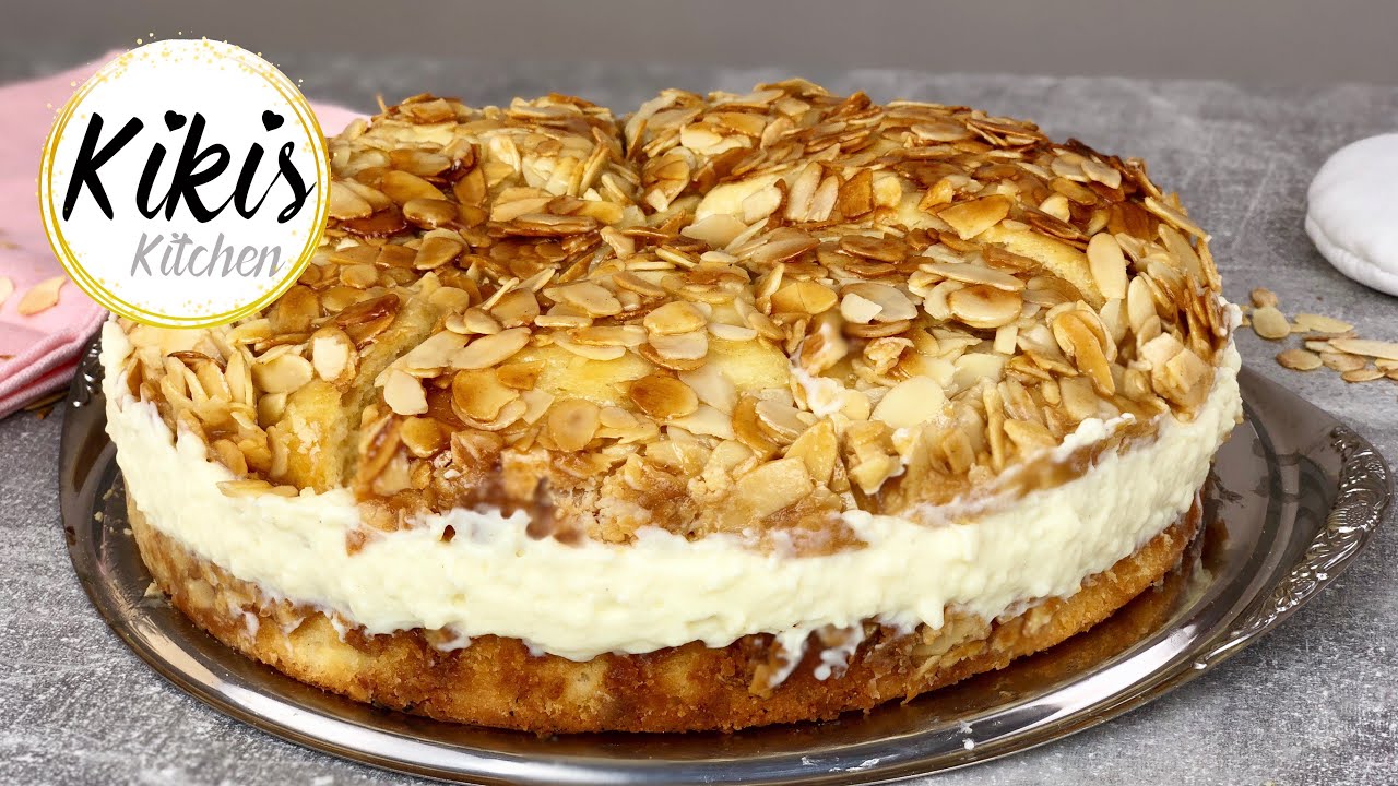 Bienenstich Rezept | Vanillecreme | Hefeteig mit Mandelkruste | Kikis Kitchen