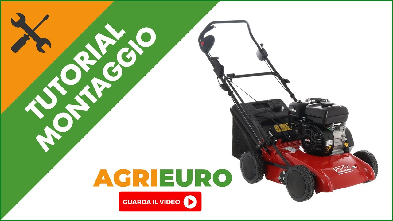 Montaggio Arieggiatore a scoppio Marina Systems S 390 B con motore BriggsStratton serie CR750