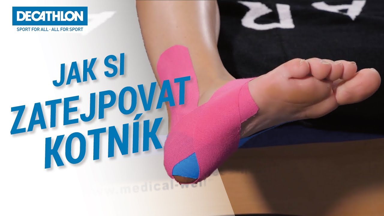 Jak si zatejpovat kotník | Decathlon Česká republika