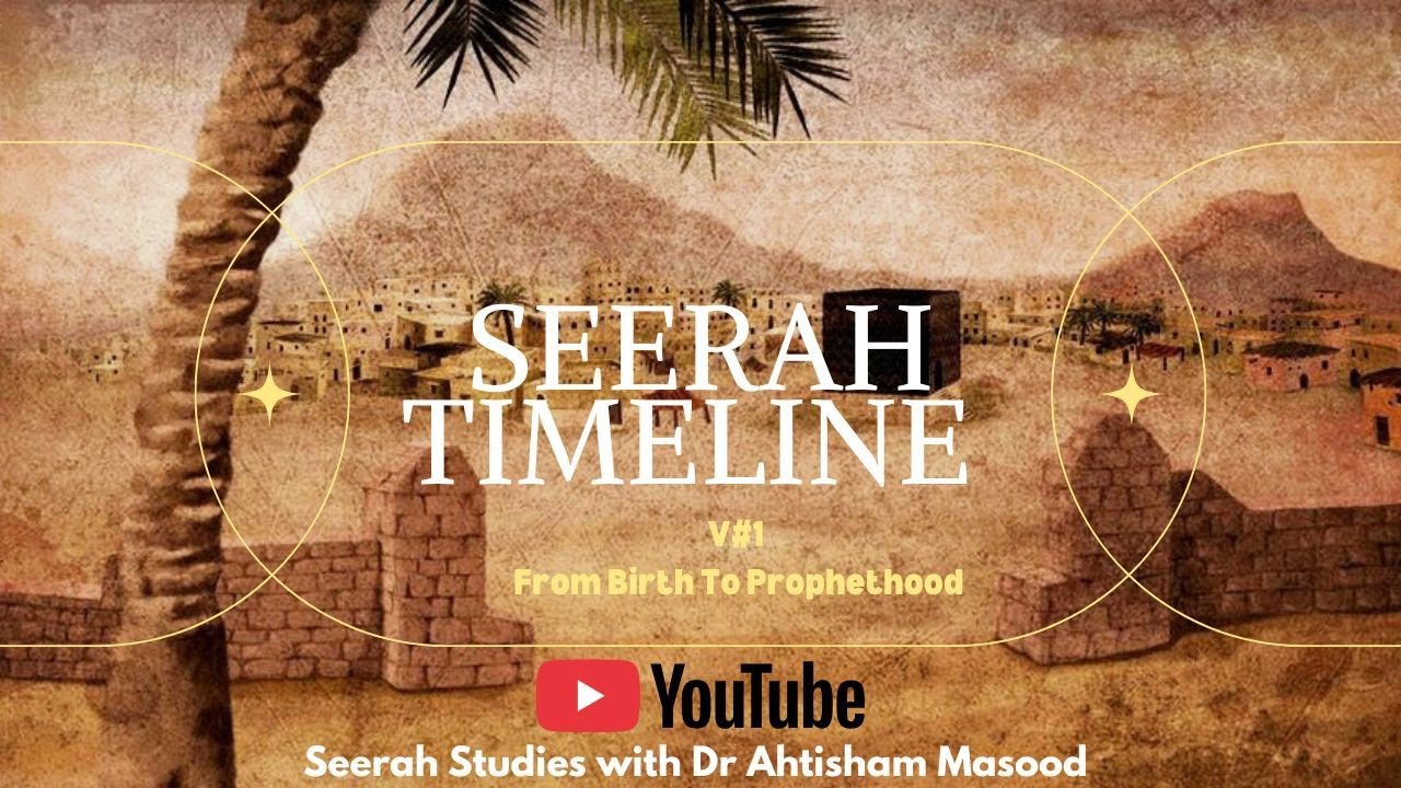 Seerah Timeline V#1 |Makkan Period Before Prophethood : Early Life of Prophet Muhammad ﷺ