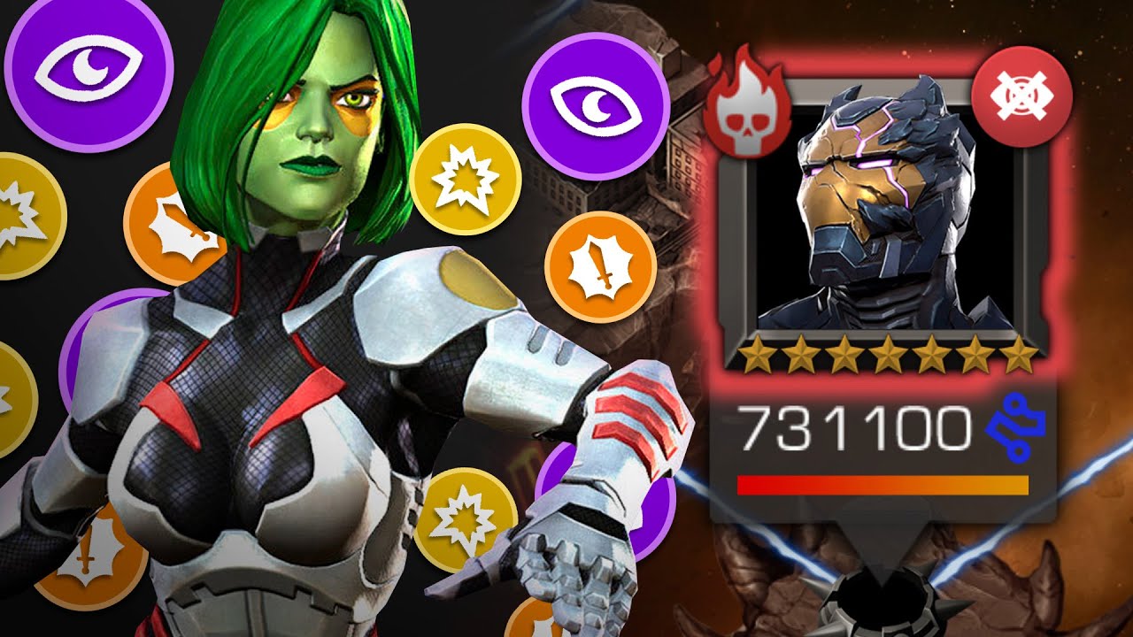 Gamora DESTRUYE a Cerastes | Acto 8.3.6 BOSS | MCOC