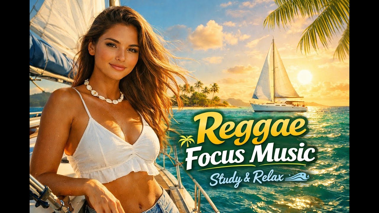 Reggae-Inspired Focus Music 🌴 Instrumental Island Vibes for Learning & Deep Work
