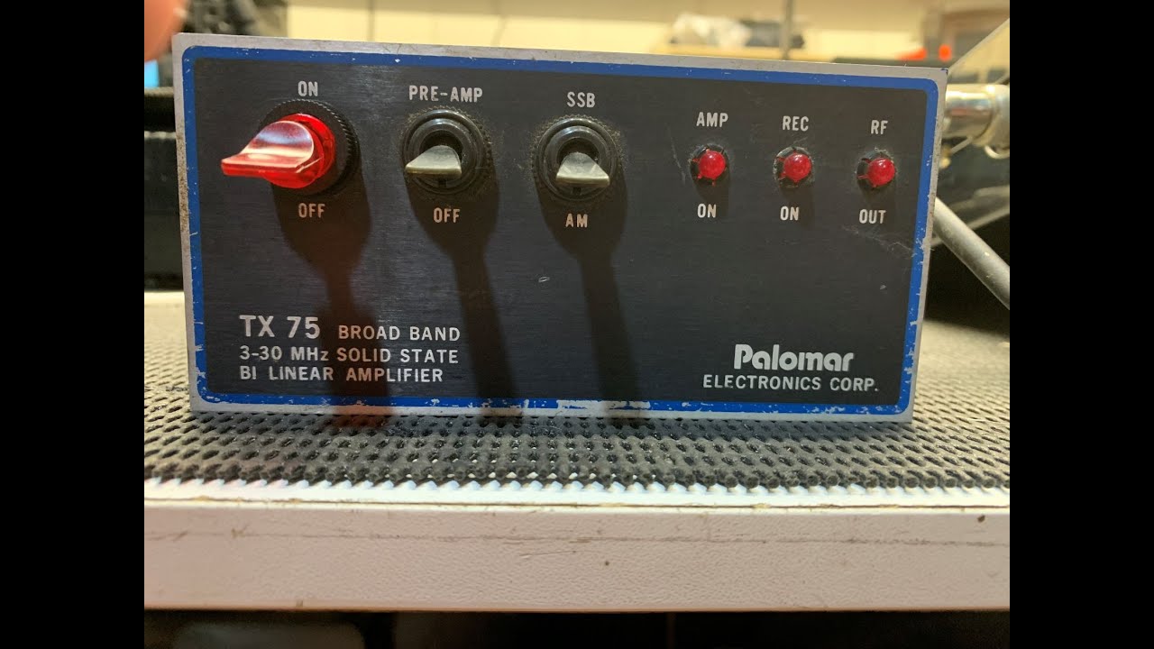 PALOMAR TX 75-THE FOOT WARMER.