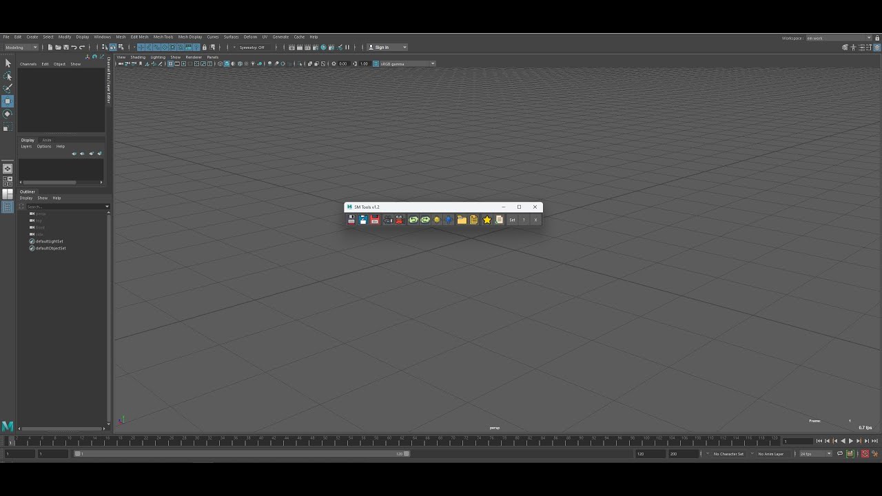 SM_TOOLS - W.I.P Tool (script) for Maya 2019-2026