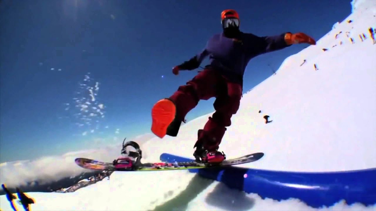 Best of Snowboarding: Best of rails, rail, railing, grinds #2