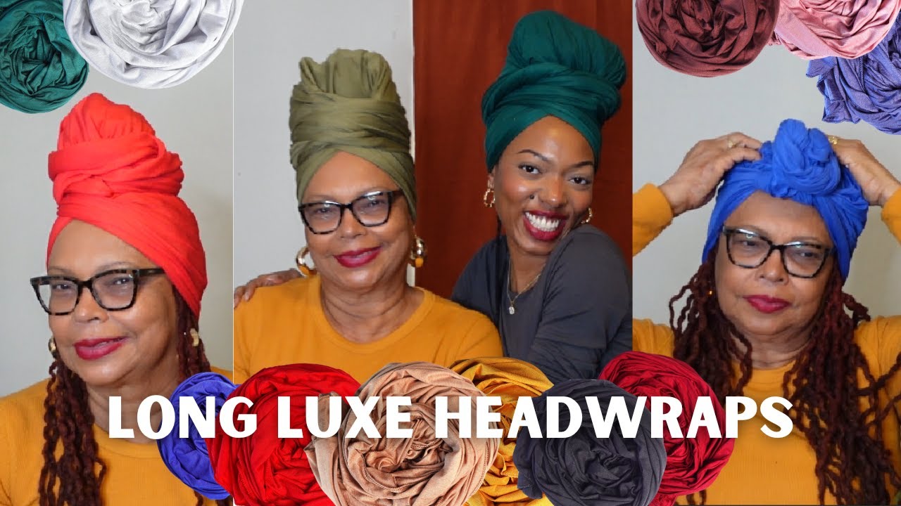 Teaching Mom How to Wear Headwraps