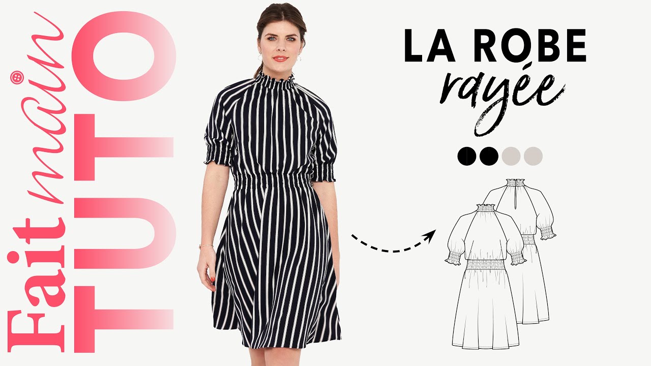 Robe de créateur en crêpe #5 | Fait Main n°484 - Mai 2022