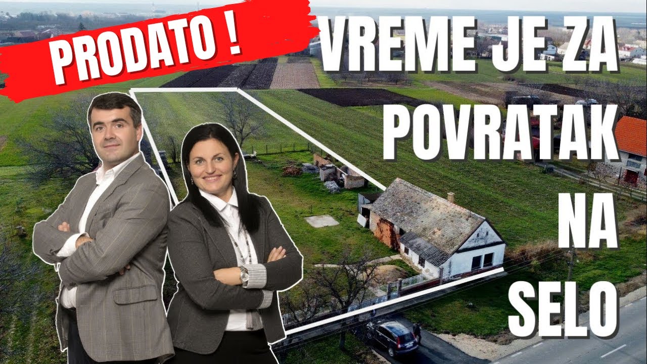 Plac, vikendica ili kuca na selu - Novi Slankamen ⛔PRODATO⛔