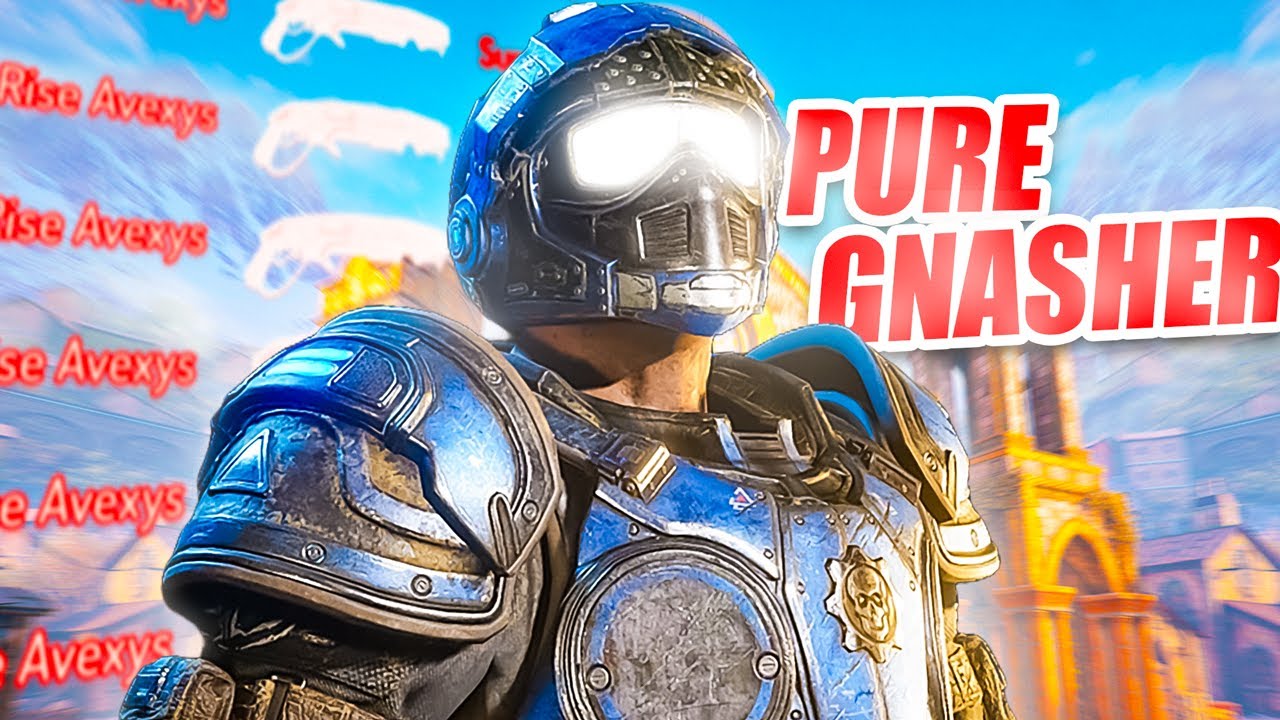 Gears of War Gnasher gameplay is so satisfying...
