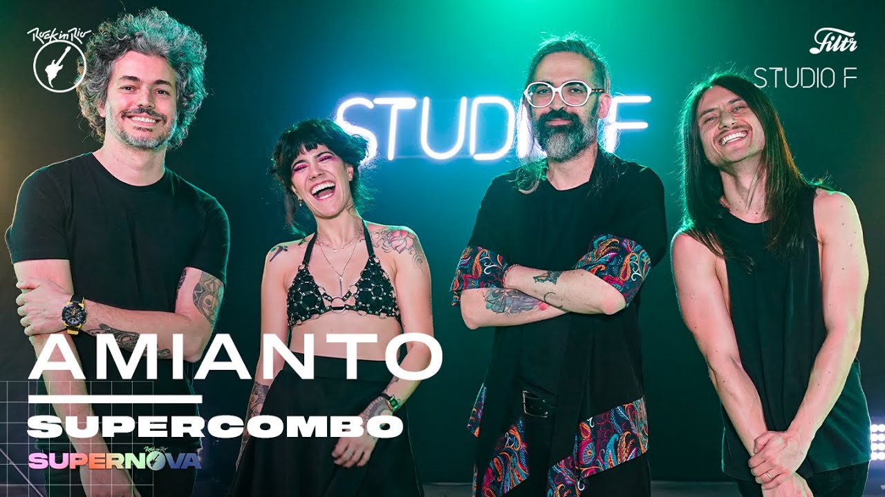Supercombo - Amianto (Ao Vivo no Studio F)