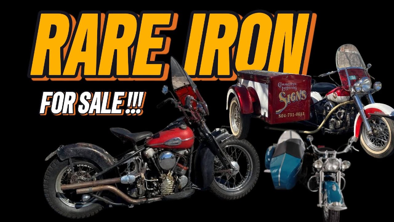 12 Legendary Classic Motorcycles For Sale - Panhead, Knucklehead & More!
