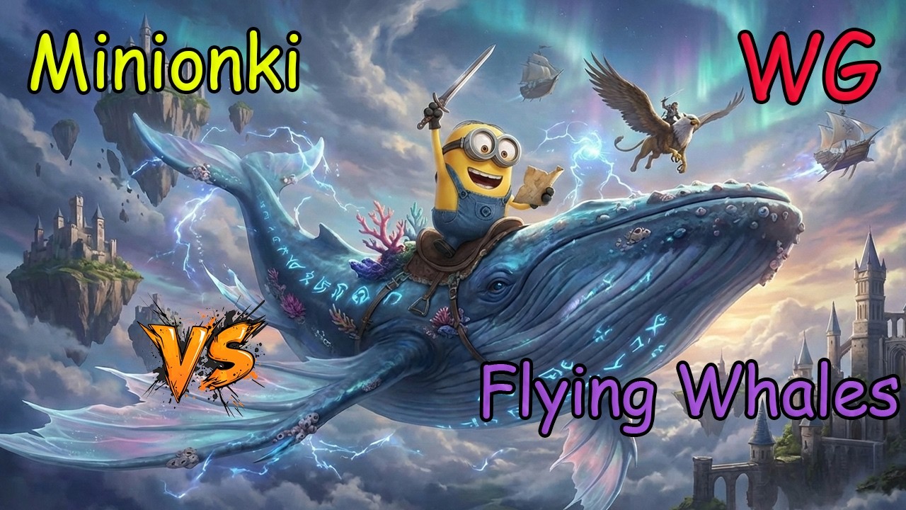 Minionki vs Flying Whales - War Games Ahzreil