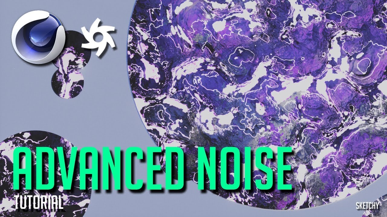Cinema 4D & Octane Render - Advanced Noise Displacements (Tutorial)