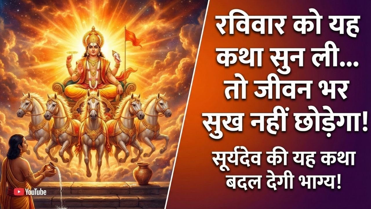 यह कोई साधारण कथा नहीं है… यह सूर्यदेव के न्याय और सत्य की शक्ति की कहानी है।🙏