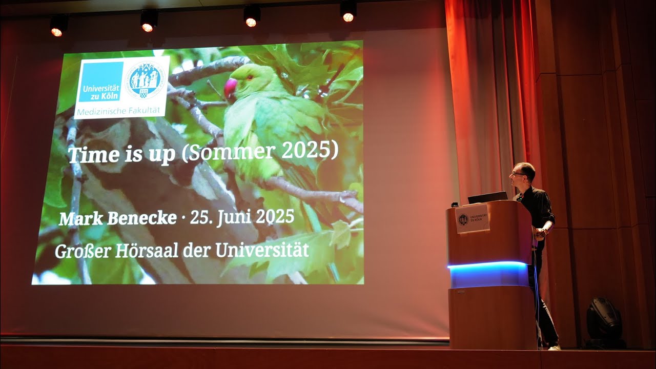 Time is up (Juni 2025) Uni Köln: Hitze & Arten-Sterben