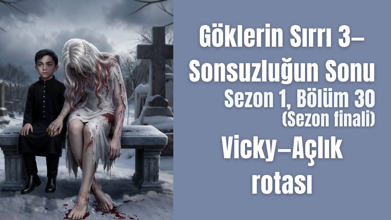 Göklerin Sırrı 3—Sonsuzluğun Sonu🌩|sezon 1,bölüm 30 (Vicky–Açlık rotası) #göklerinsırrı3