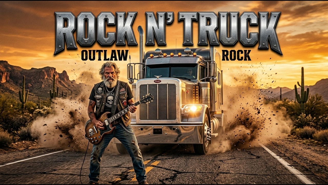 Highway Truck Country Rock – Steel Roads Driving Music | Rock N Roll Truck New #Rock #TruckMusic