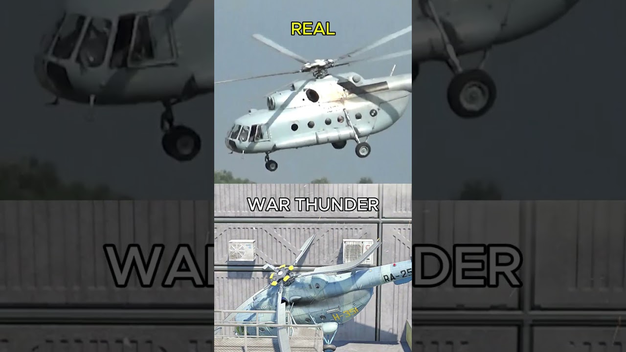 HUGE Mi-8 Helicopter - Real vs Fake