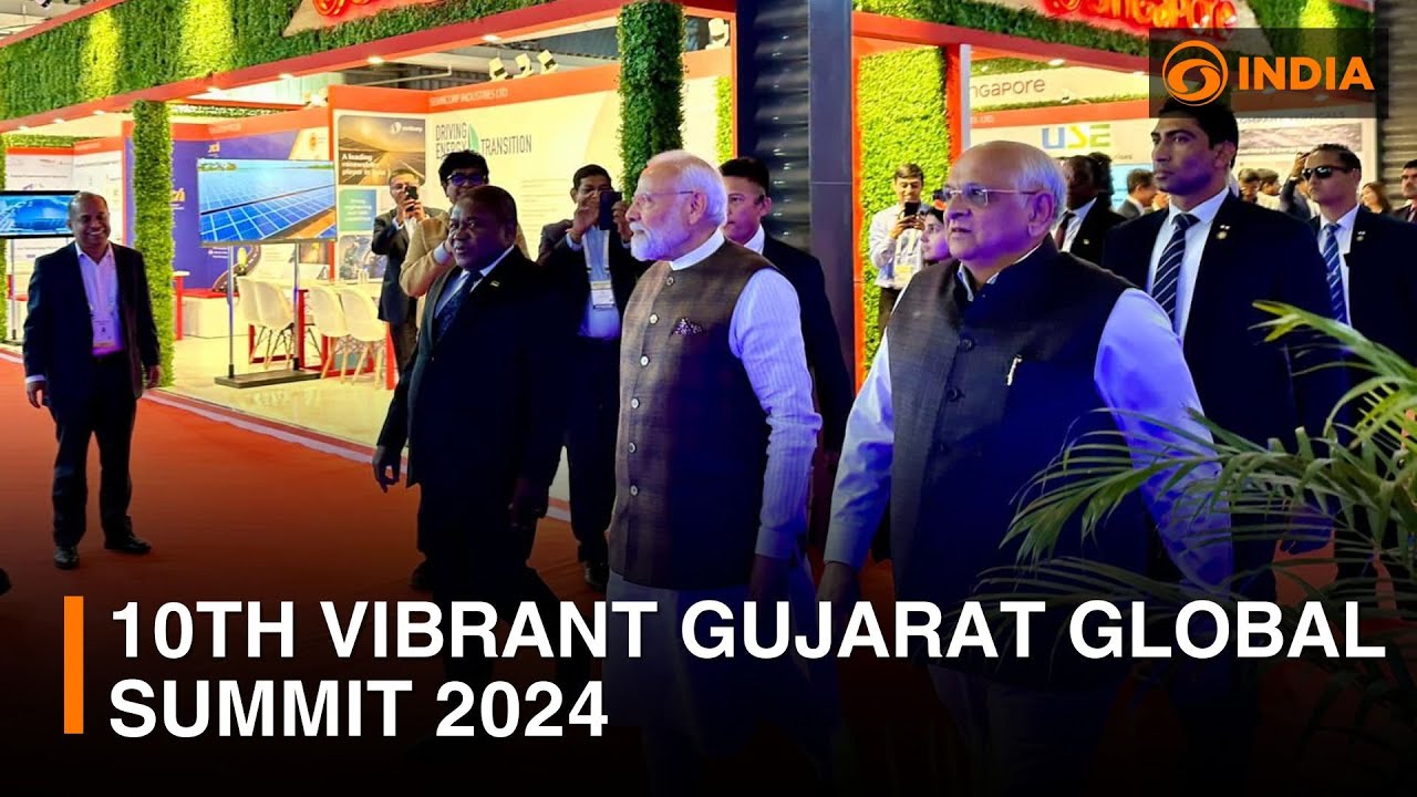 10th Vibrant Gujarat Global Summit 2024 and other updates | DD India News Hour