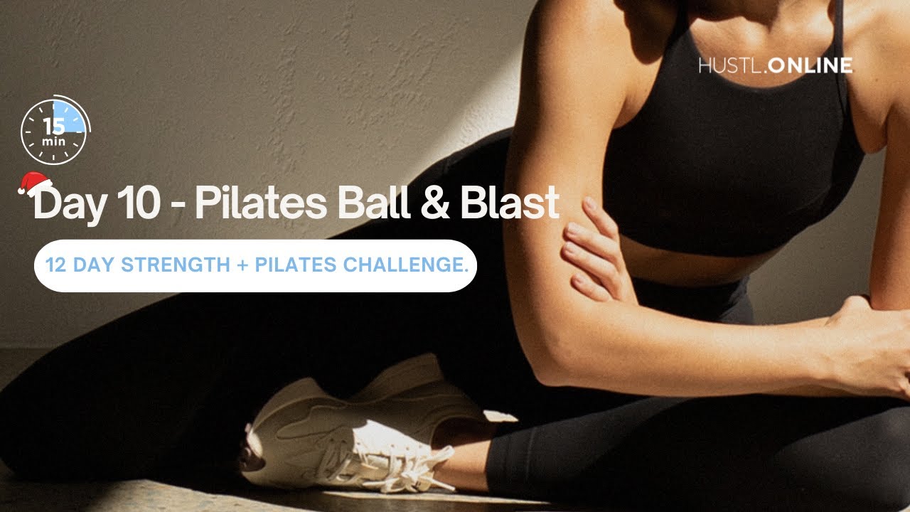 DAY 10 PILATES & STRENGTH CHALLENGE (12 MIN GLUTE & CORE BLASTER)