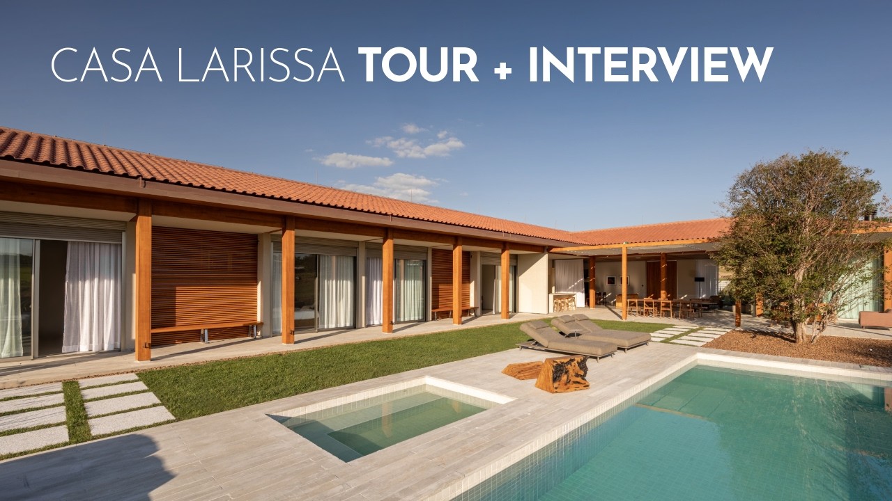 A Sustainable Brazilian House Built with Precision & Less Waste