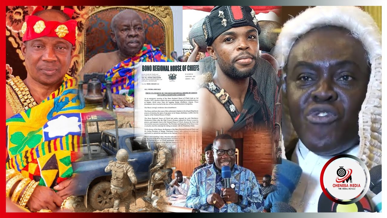 Bono Regional House Of Chiefs Releases Funny Statement On Sampa Chà0s, Blames NHC