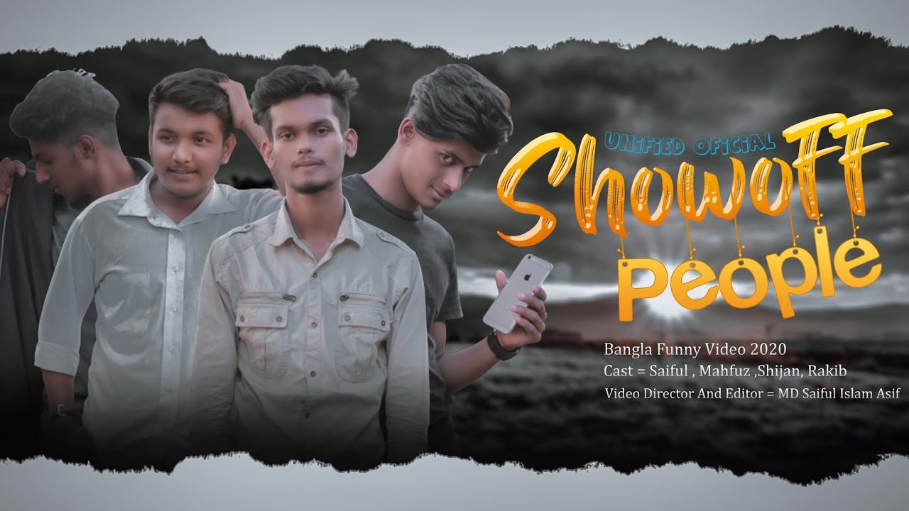 Showoff People | Unified Official | Bangla Funny Video 2020 | MD Saiful Islam Asif