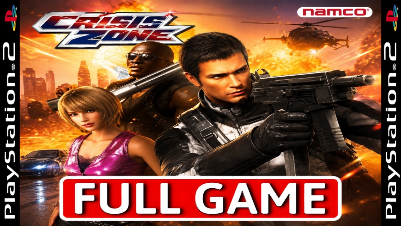 Time Crisis Crisis Zone [LIGHT GUN] - FULL GAME Walkthrough Longplay