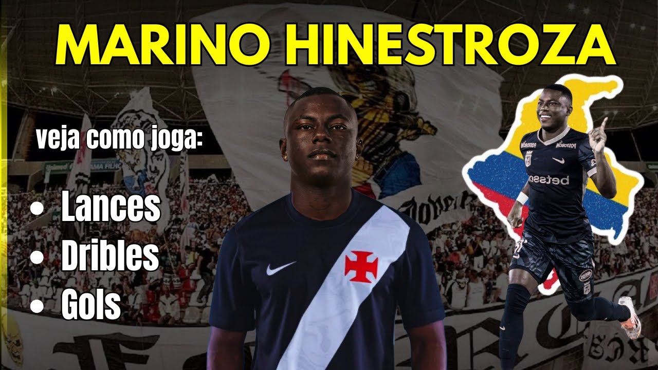 Marino Hinestroza ► Possível reforço do VASCO? ● Skills & Goals | HD