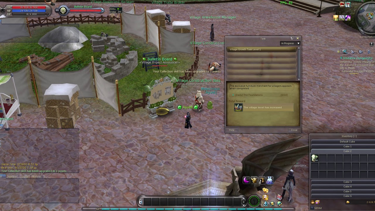 Village Growth Task Bug #1 [Housing]