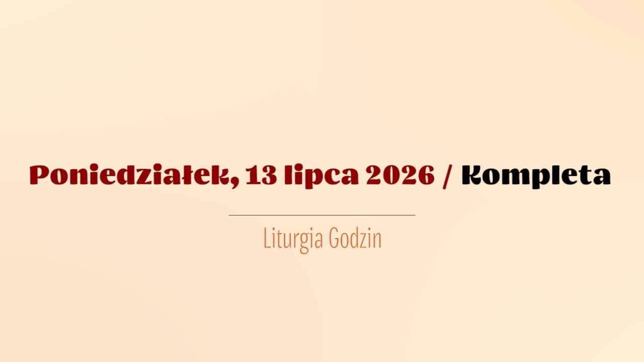 #Kompleta | 13 lipca 2026