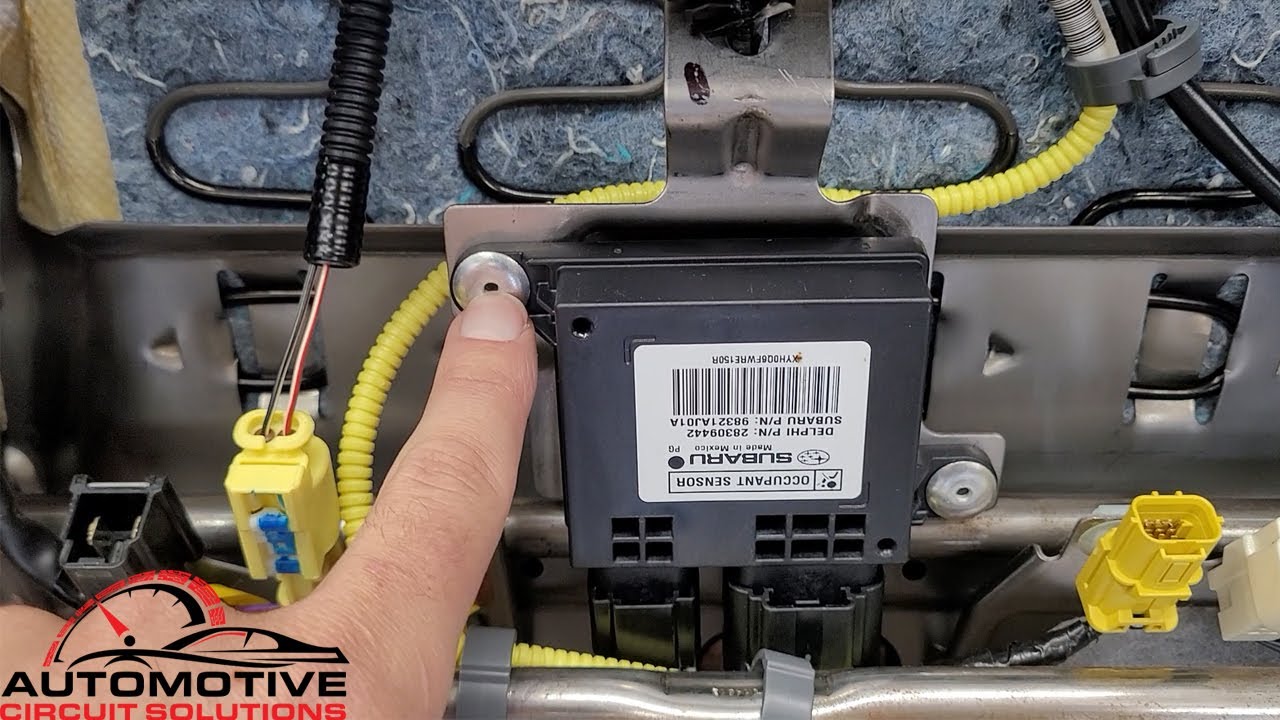 2014 Subaru Outback ODS (Occupant Detection System Module) Location | B1650 |
