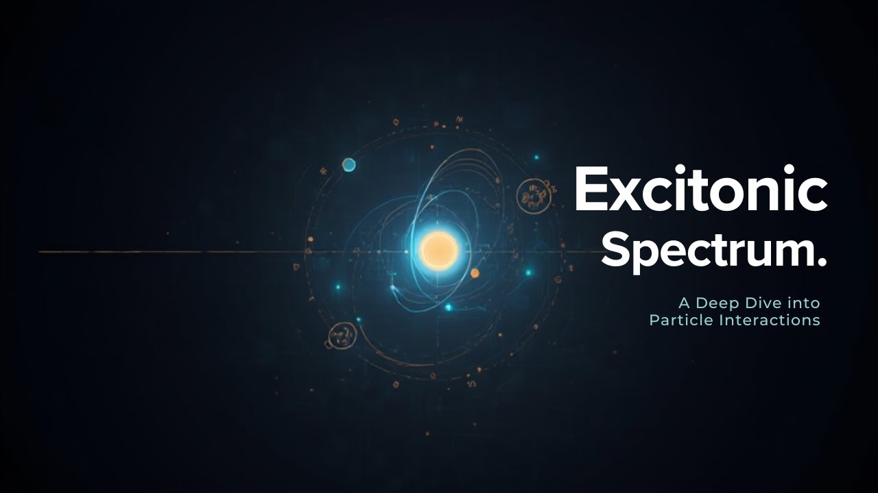 Understanding Excitons and the Excitonic Spectrum in Solids
