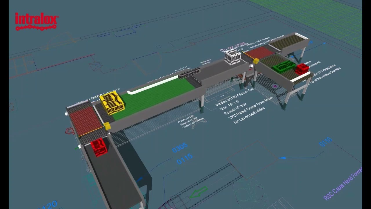 DARB Conveyor setup