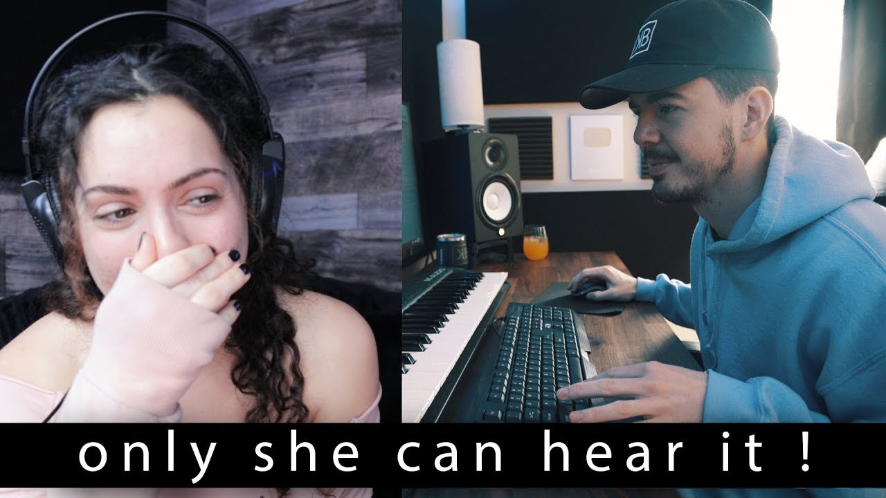 MAKING A BEAT BUT ONLY MY GIRLFRIEND CAN HEAR IT!