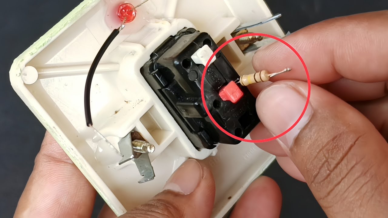 Tambahankan RESISTOR pada saklar lampu kalian, dan kalian pasti terkagum-kagum !!
