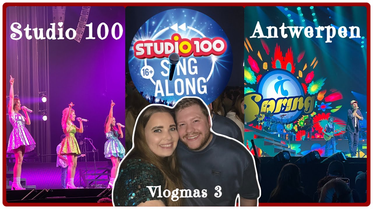 Studio 100 Sing-Along Antwerpen!🎶 - Vlogmas 3