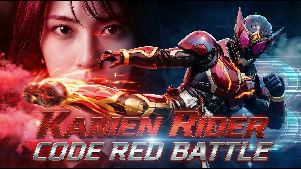 【Code Red】仮面ライダー Black / Girls Battle【4K AI】