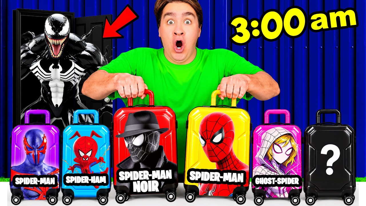 МЫ ОТКРЫЛИ ЧЕМОДАНЫ SPIDER-MAN MULTIVERSE В 3 ЧАСА НОЧИ! 🇷🇺
