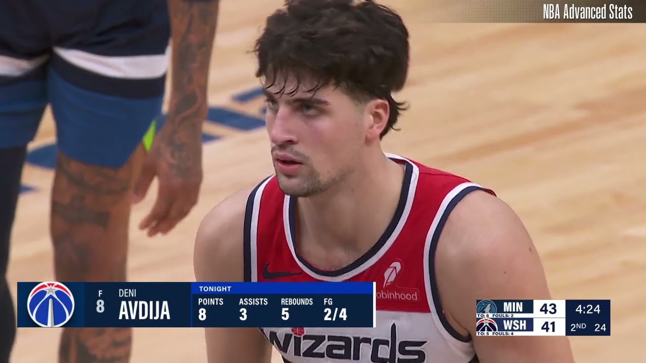 Deni Avdija 24 pts 6 reb 6 ast vs Minnesota Timberwolves | 2024-01-24