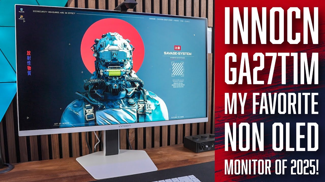 Innocn GA27T1M Review - My Favorite Non OLED Monitor of 2025!