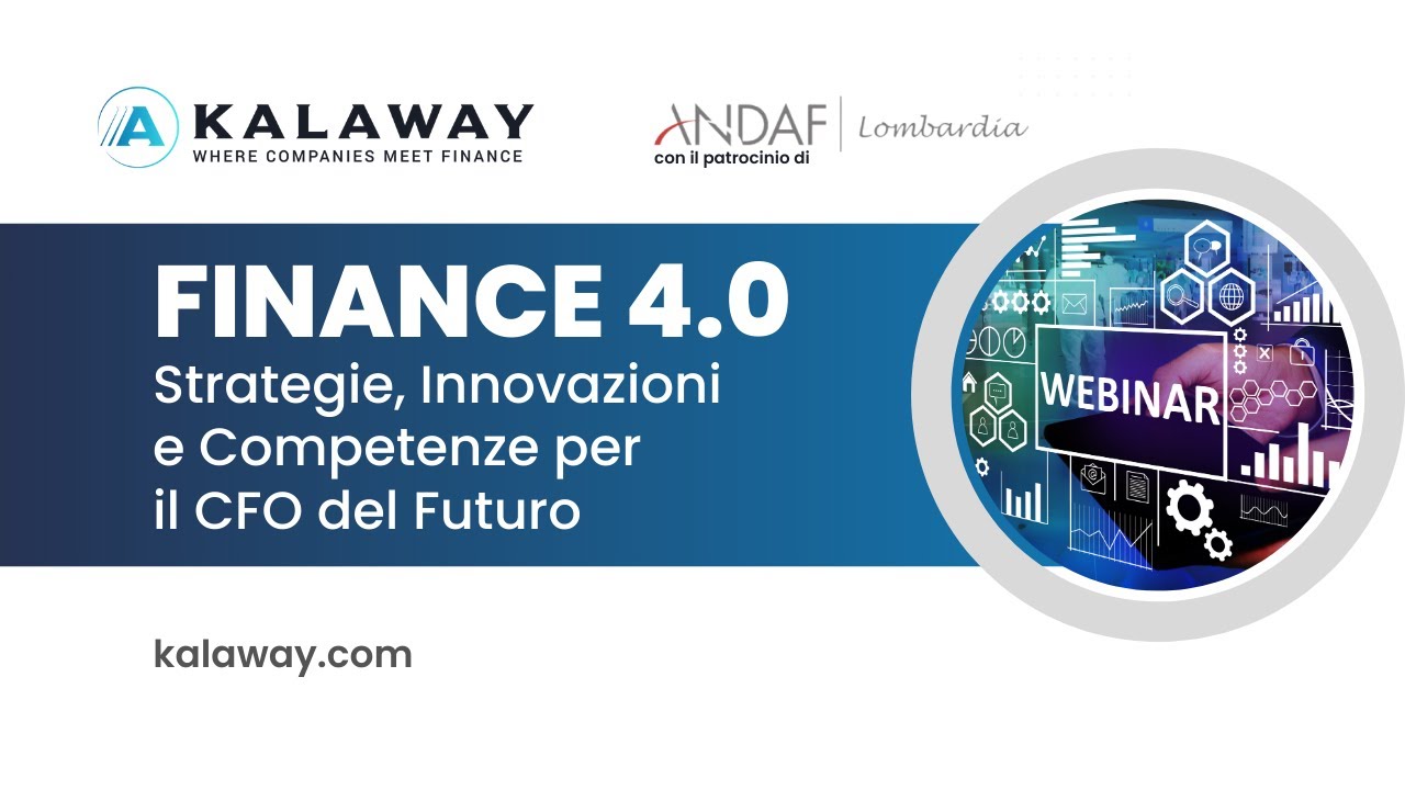 Finance 4.0 - Strategie, Innovazioni e Competenze per il CFO del Futuro