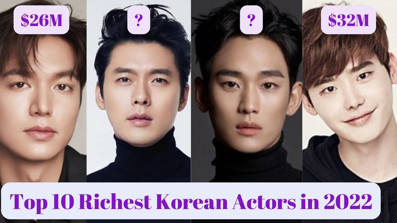 Top 10 Richest Korean Actors in 2022 || Top 10 Richest Korean Actors with their Net Worth