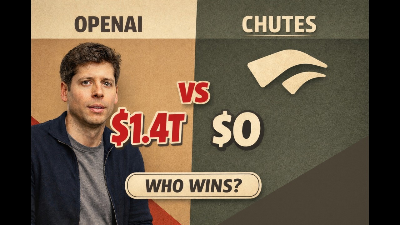OpenAI&rsquo;s $1.4 TRILLION Compute Bet vs Chutes (Bittensor): Who Wins AI Inference?